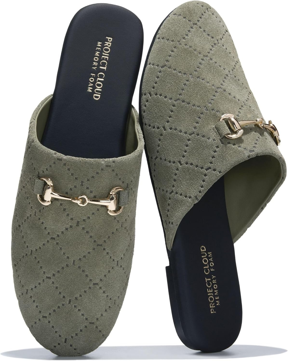 100% Genuine Leather Mules for Women - Stylish Womens Flats | Amazon (US)