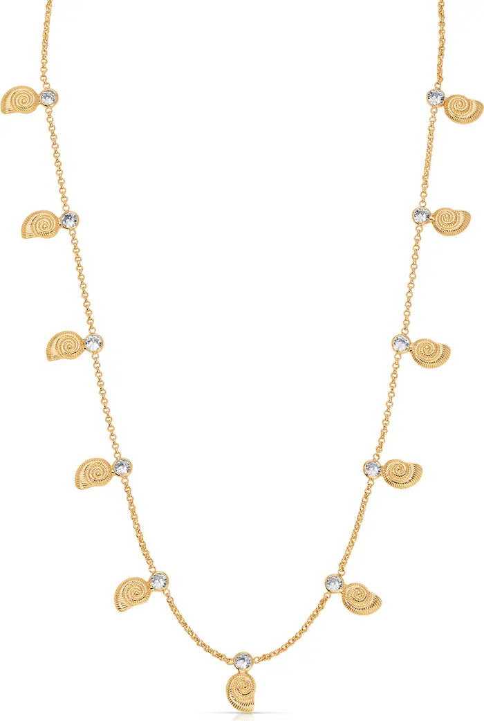 Swirl Shell Charm Necklace | Nordstrom