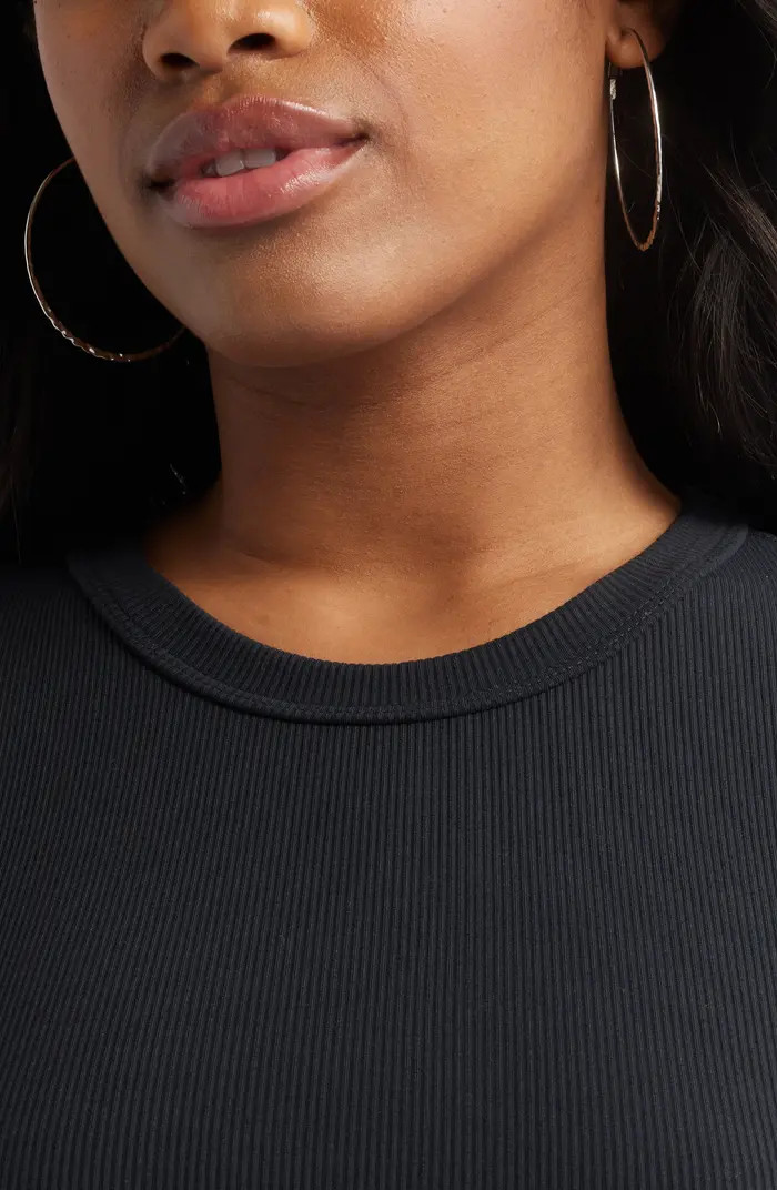 BP. Compact Rib Crop Baby Tee | Nordstrom | Nordstrom