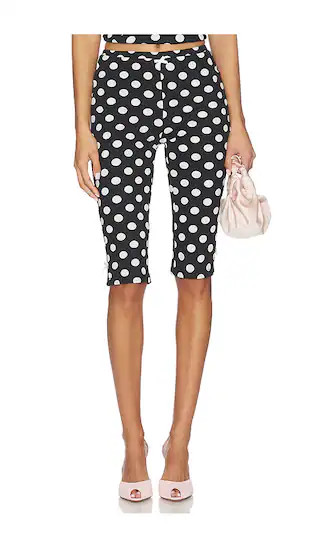 Isla Capri Pant in Black Spot | Revolve Clothing (Global)