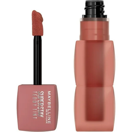 Maybelline Super Stay Teddy Tint Long Lasting Matte Lip Tint, Kitten Heel, 0.17 fl oz | Walmart (US)