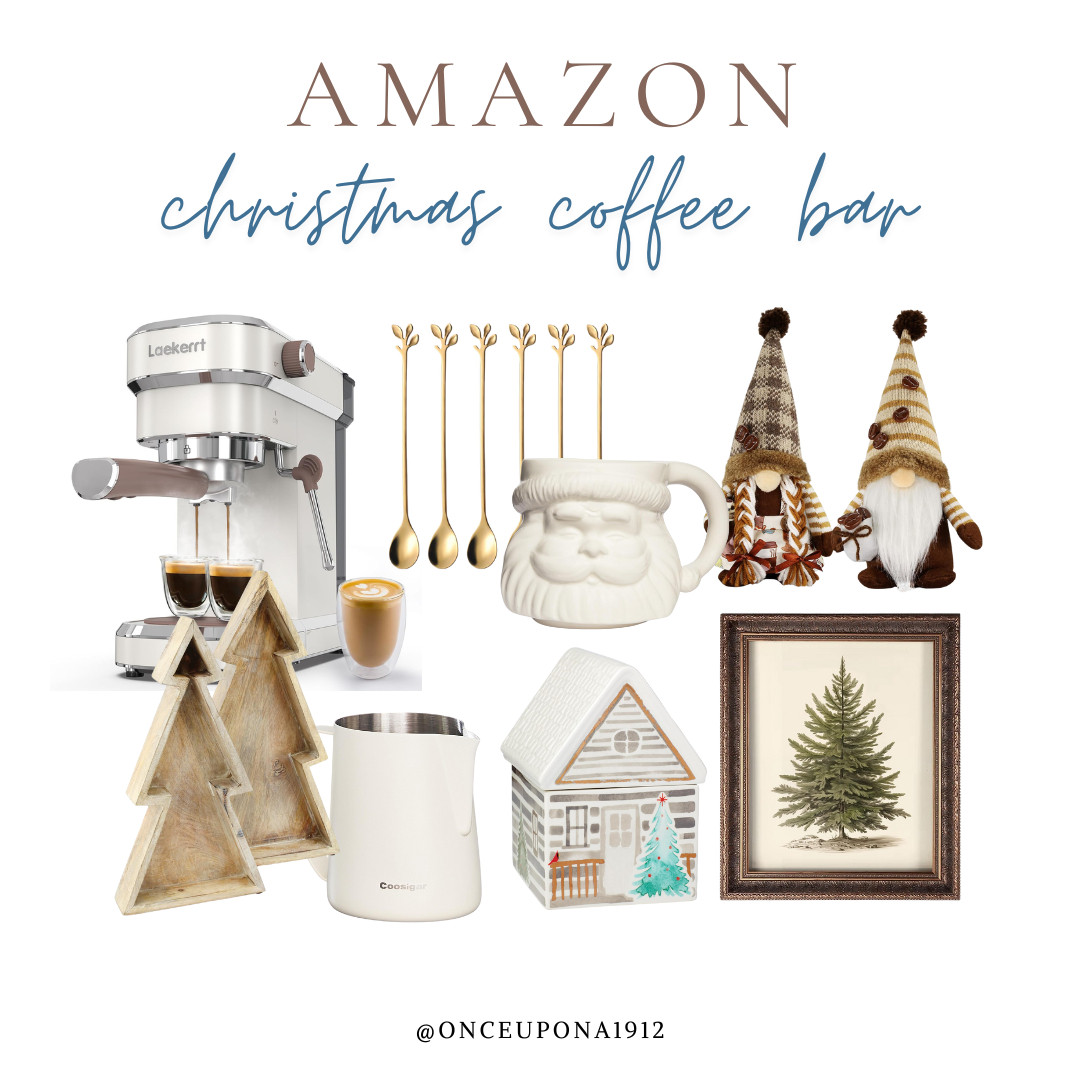  

 Christmas coffee bar idea from Amazon. @amazonn

#LTKSeasonal #LTKHome #LTKHoliday
