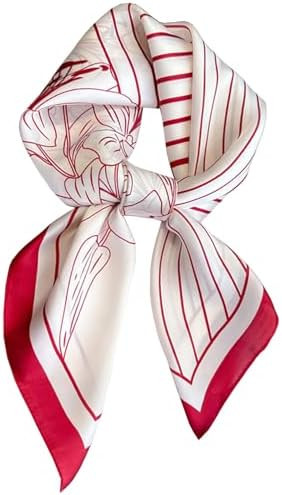 Saiusloa Neck Scarf For Womens Silky Head Scarves Hair Bandanas Square Scarf Fashion Accessories ... | Amazon (US)