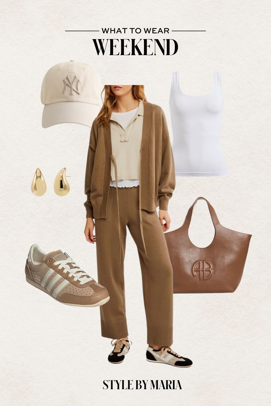 Weekend outfit ideas
Free people loungewear set
Adidas sneakers
NY Yankees cap on sale 

#LTKSaleAlert #LTKFindsUnder100 #LTKShoeCrush