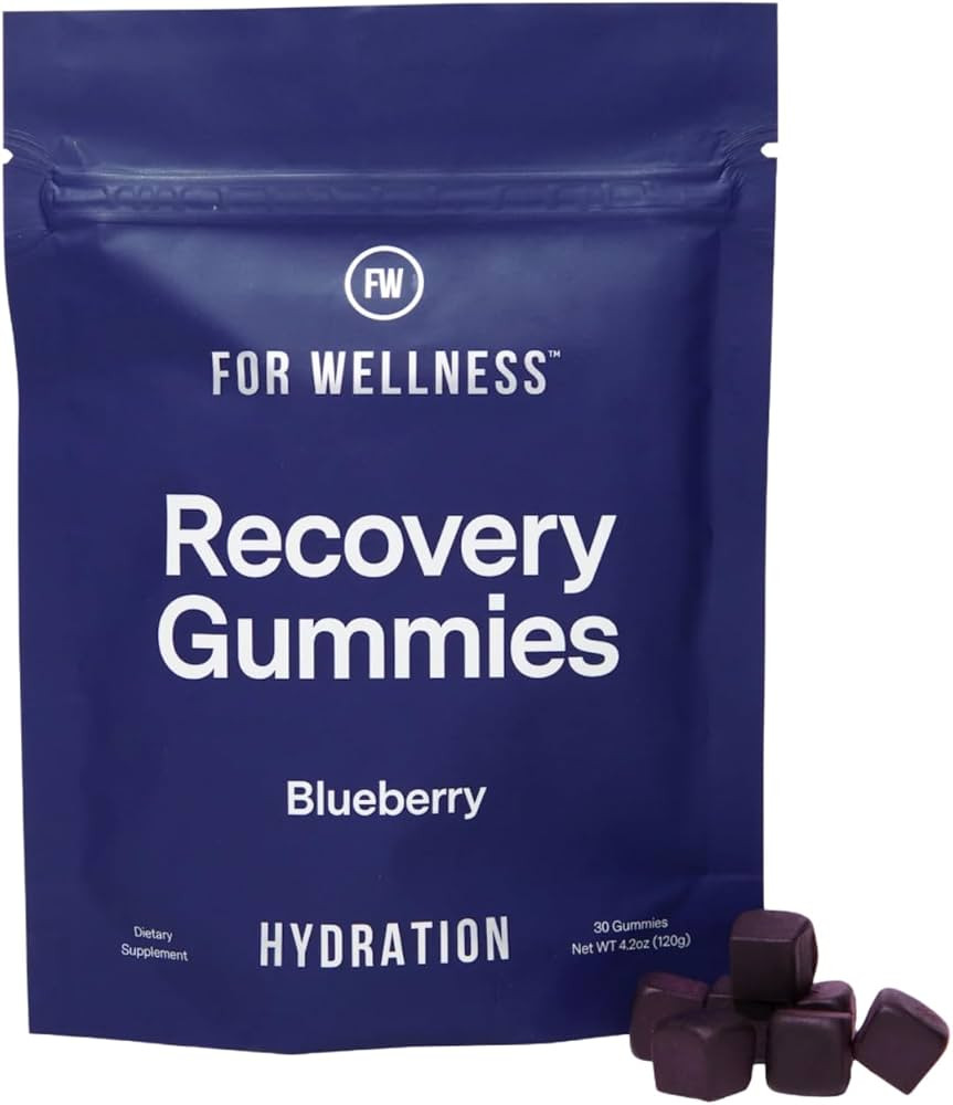 Electrolyte Recovery Gummies™ Blueberry Flavor Hydration Gummies with VitaBlue® Blueberries & ... | Amazon (US)