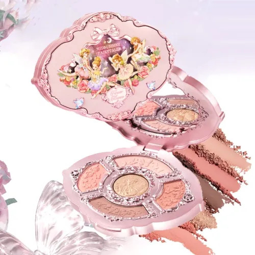 Flower Knows - Midsummer Fairytales Embossed Five-Color Makeup Palette - 02 | YesStyle Global