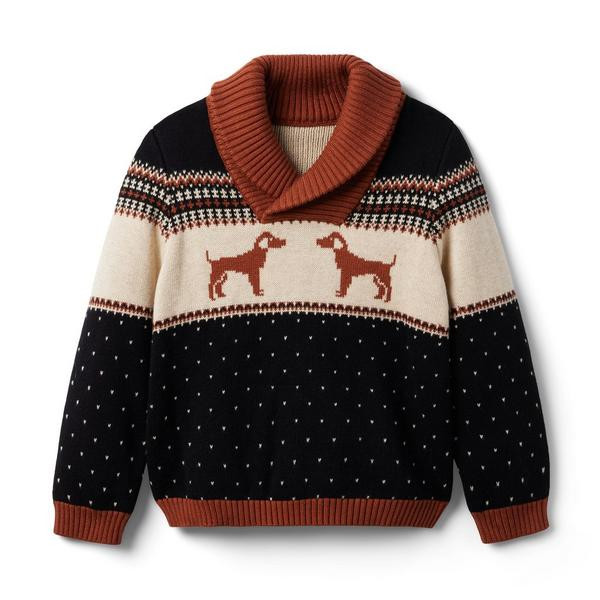 Fair Isle Dog Sweater | Janie and Jack