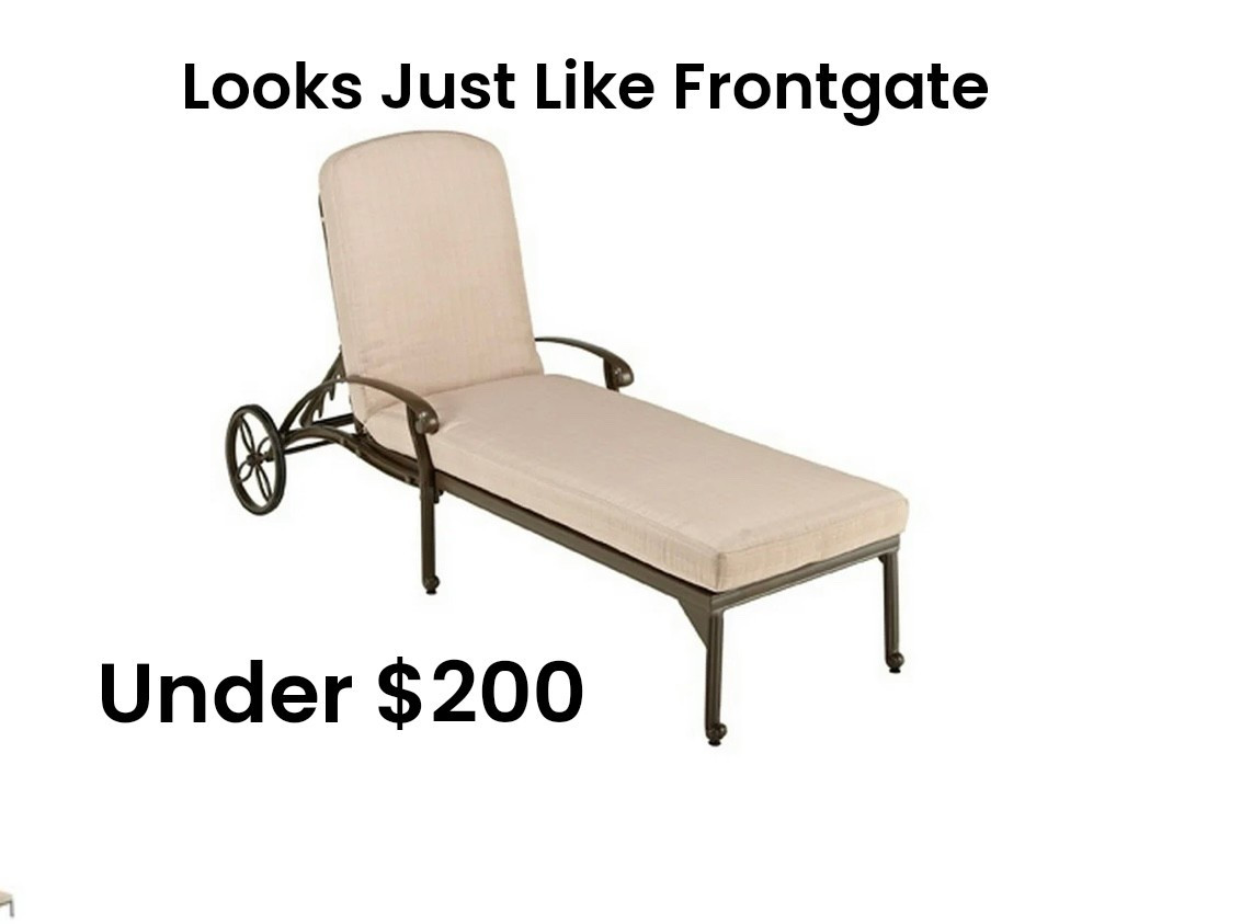 Frontgate Designer Dupe Lounge Chair

#LTKHome #LTKSaleAlert #LTKSeasonal