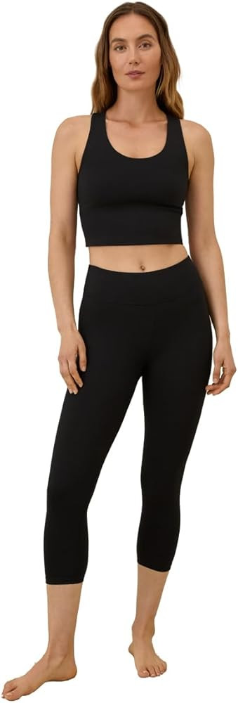 Pact Women's Everyday Cropped Legging Made with Organic Cotton | Amazon (US)