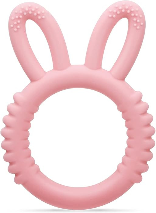 Silicone Babies Teethers Baby Teething Toys for Soothe Massage Sore Gums for 3-12 Months Infants,... | Amazon (US)