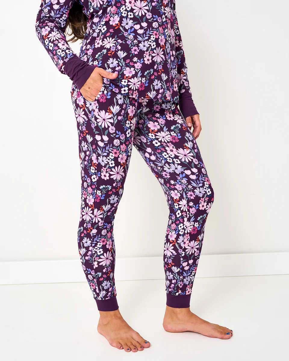 Violet Meadow Women's Pajama Pants | Little Sleepies