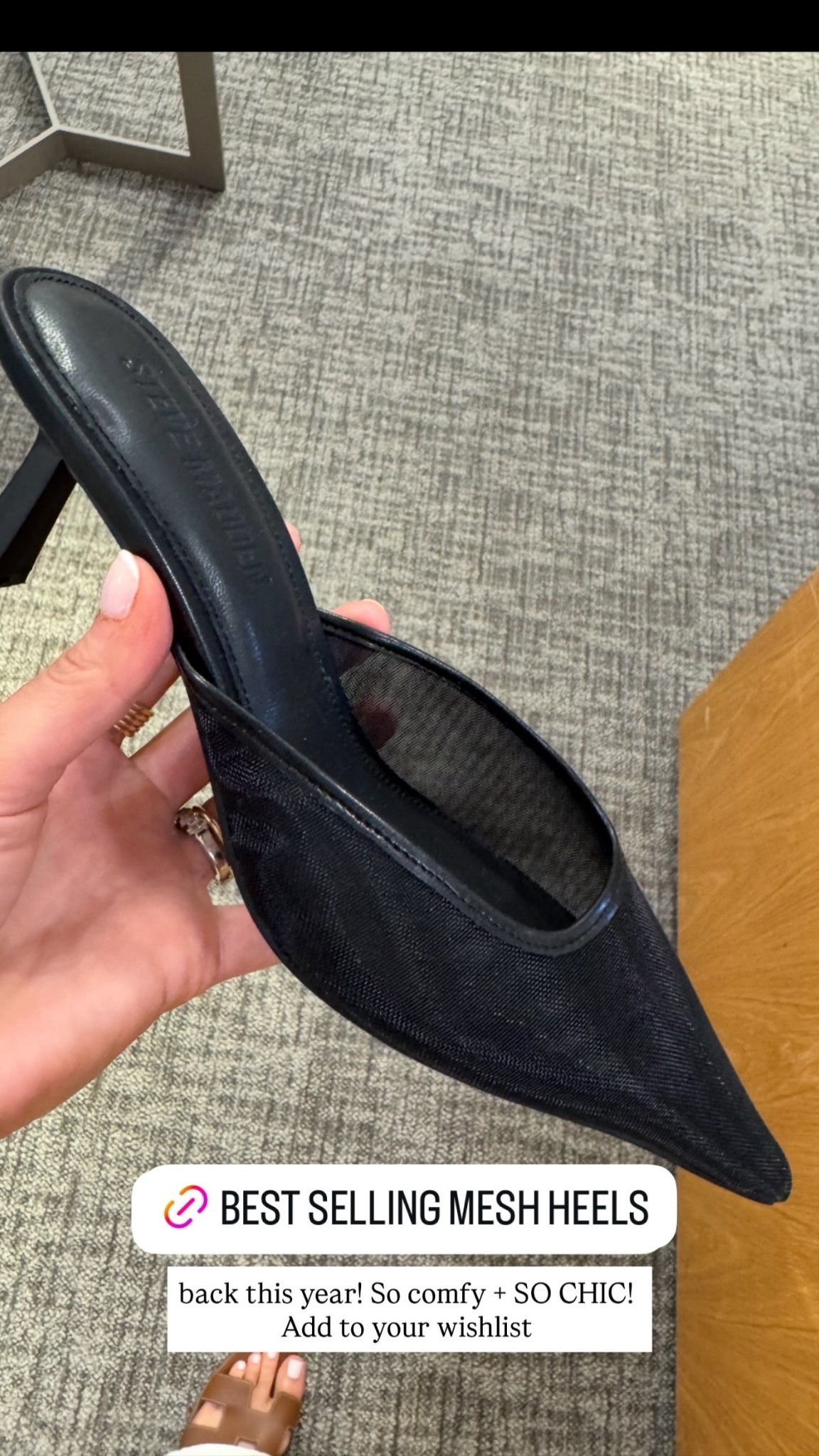 These best selling black mesh heels are back this year! So comfy + SO CHIC! 

Add to your wishlist and grab them before they sellout!

Nordstrom sale
Nordstrom anniversary sale
Nsale

#LTKSaleAlert #LTKootd #LTKgrwm