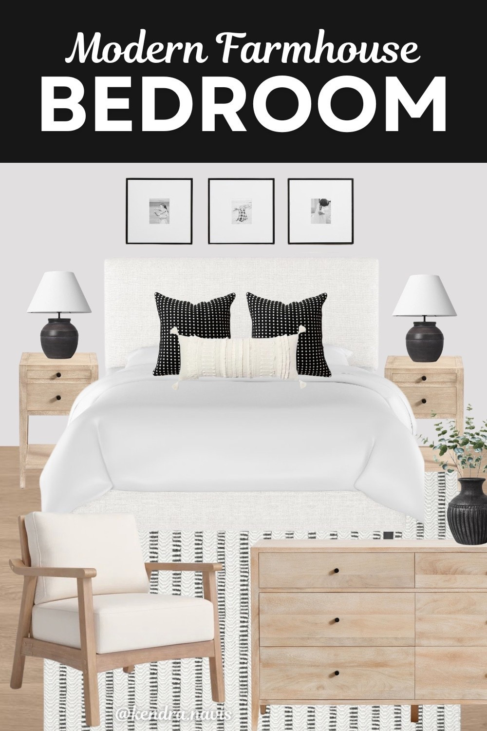 Bedroom Design Ideas: Neutral Modern Farmhouse Bedroom/Master Bedroom

master bedroom decor, neutral bedroom design, modern farmhouse bedroom, cozy bedroom aesthetic, minimalist bedroom, neutral home decor, black and white bedroom, wood furniture bedroom, light wood nightstands, upholstered bed frame, white bedding, textured throw pillows, bedroom inspiration, home decor ideas, cozy home styling, Scandinavian bedroom, organic modern bedroom

#LTKHome