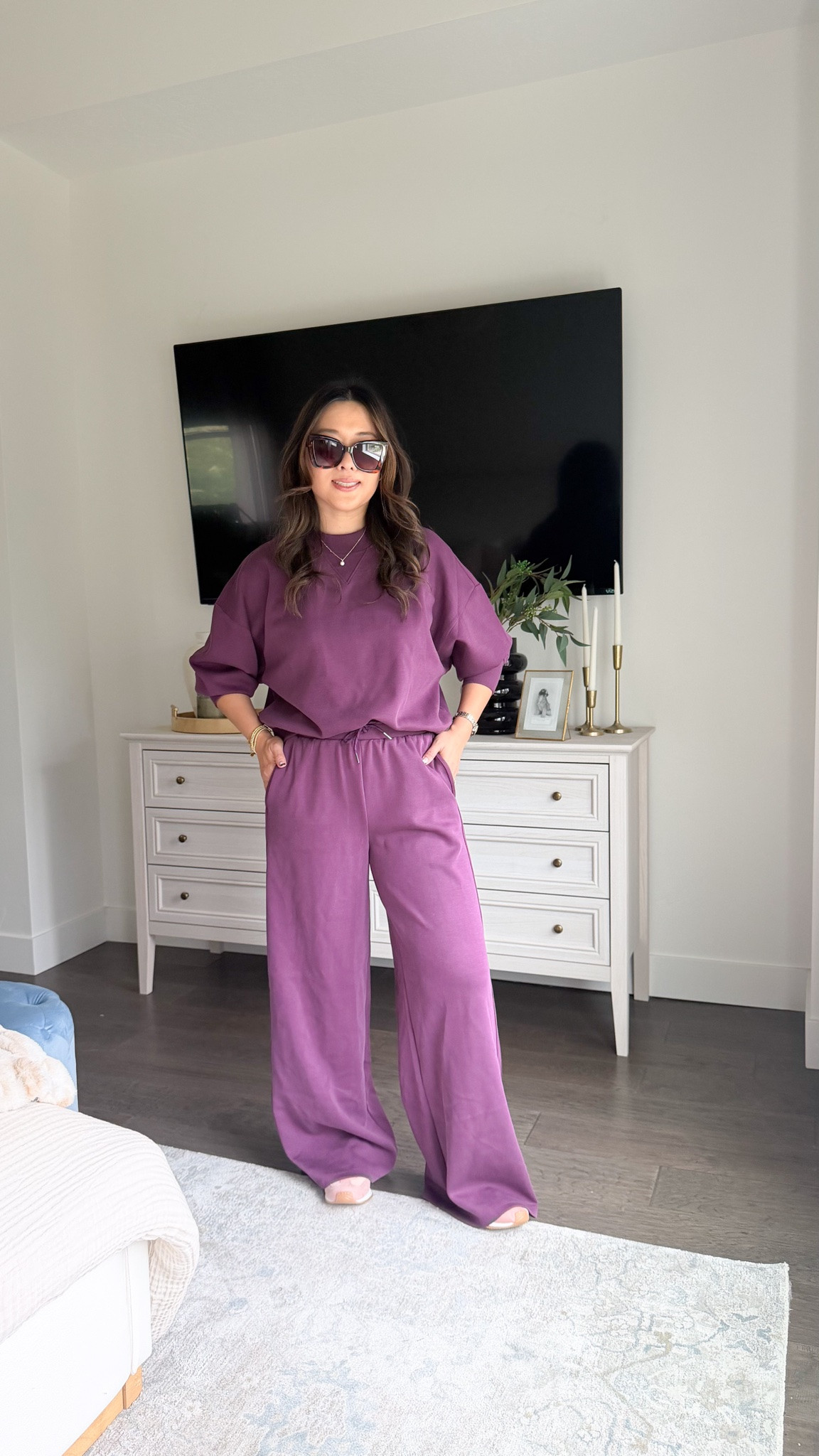Target fall fashion // comfy matching set 

Purple sweatshirt - medium 
Sweatpants - small

#LTKootd #LTKSeasonal #LTKOver40