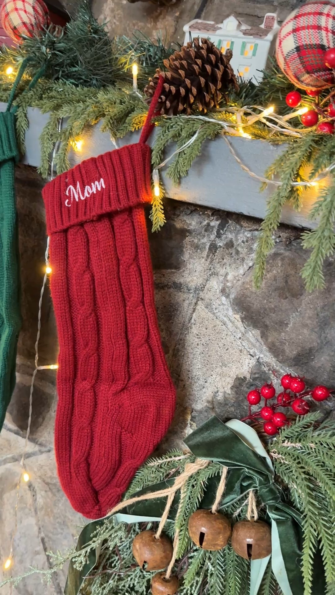 Start decorating early #christmas #stocking 

#LTKHome #LTKFindsUnder100 #LTKParties