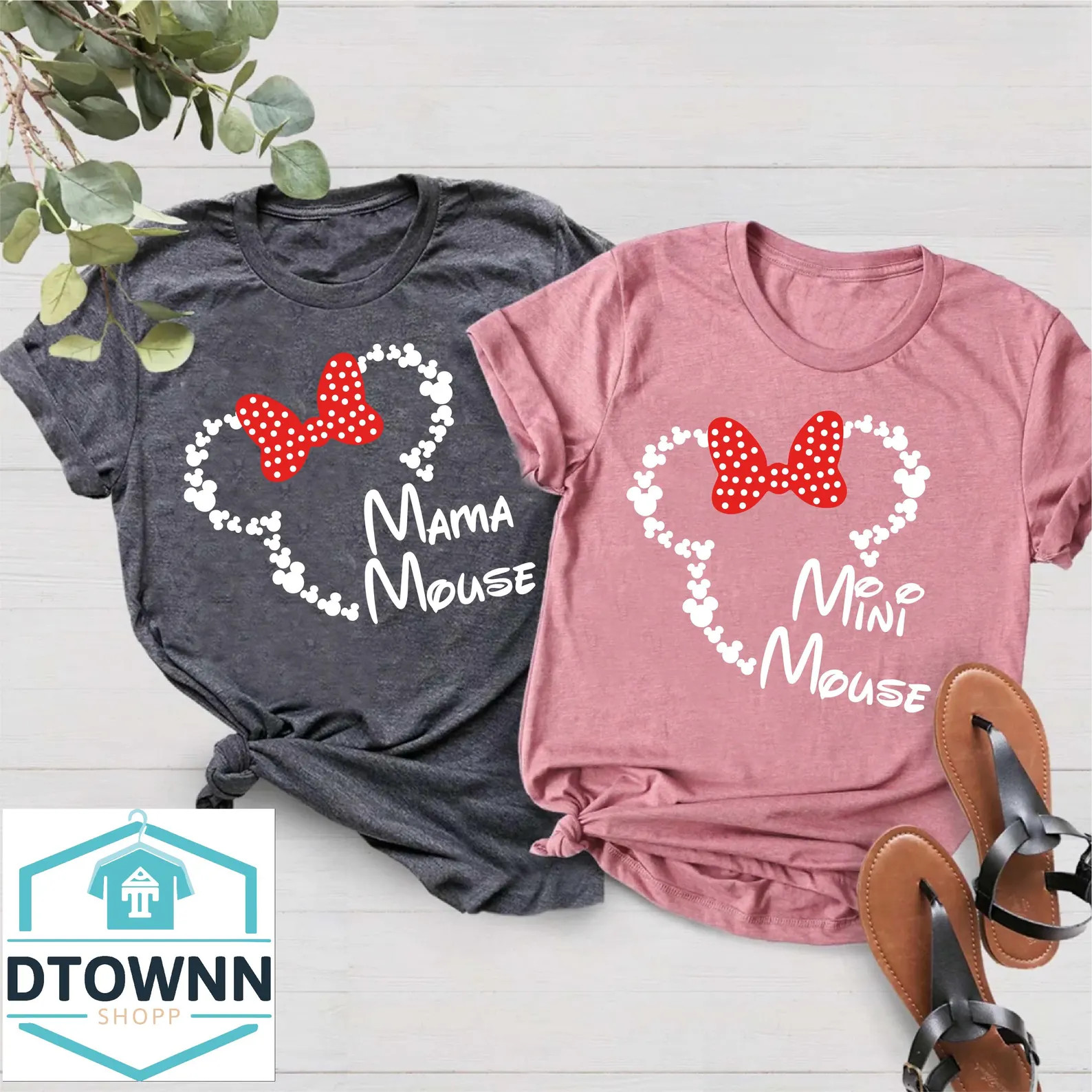 Mama Mouse Mini Mouse Shirt,Disney Mom and Daughter Matching Shirt,Disney Mothers Day Gift,Disney... | Etsy (Global)