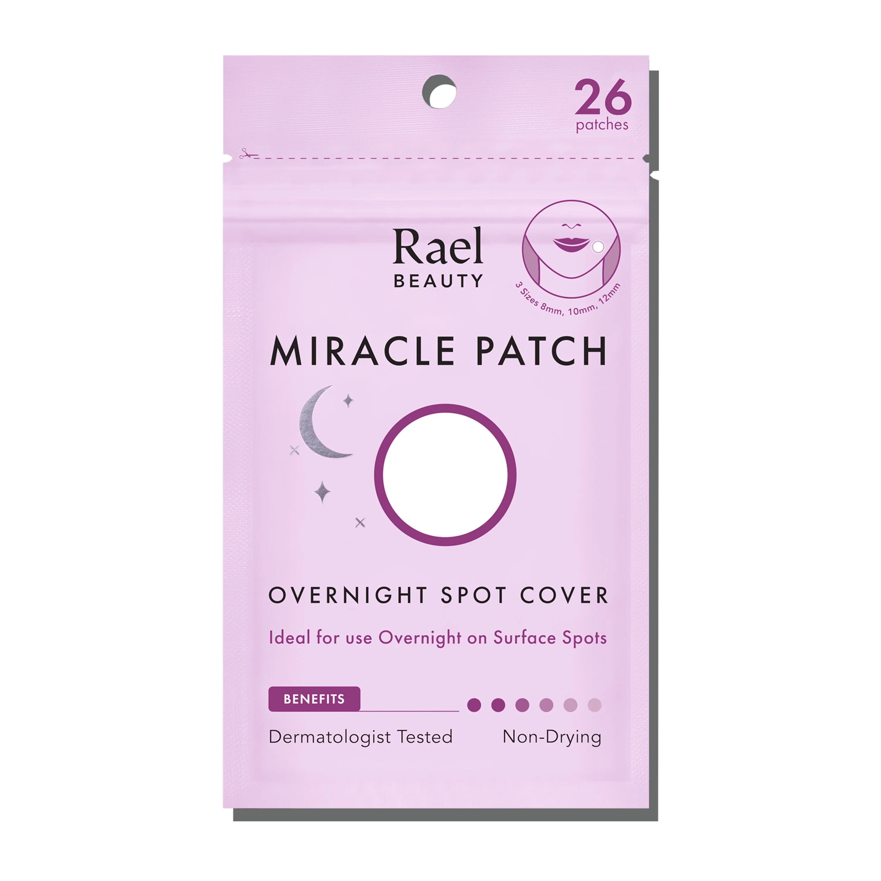 Rael Beauty Miracle Patch Overnight Spot Cover, Unisex, 26 Count | Walmart (US)