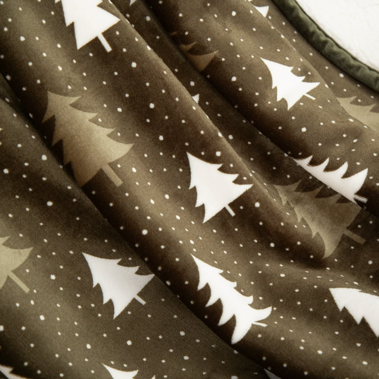 Better Homes & Gardens  Printed VelvetLoftTM Reverse  Faux Shearling Adult Throw, 50”  x 60”,... | Walmart (US)