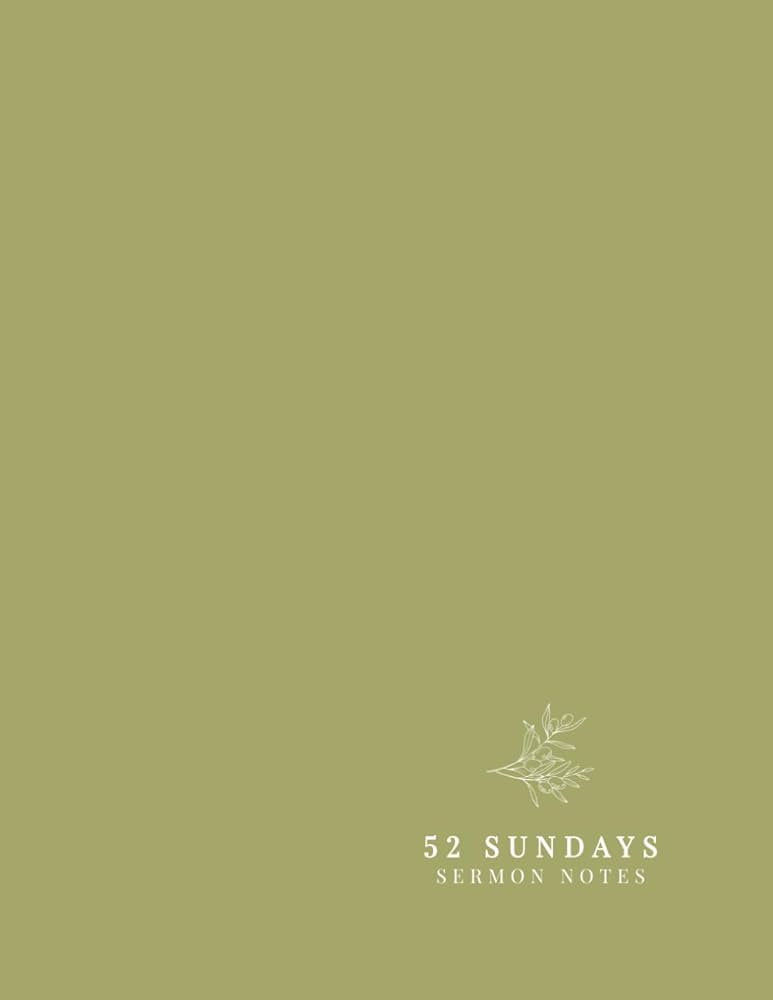 52 Sundays Sermon Notes | Amazon (US)