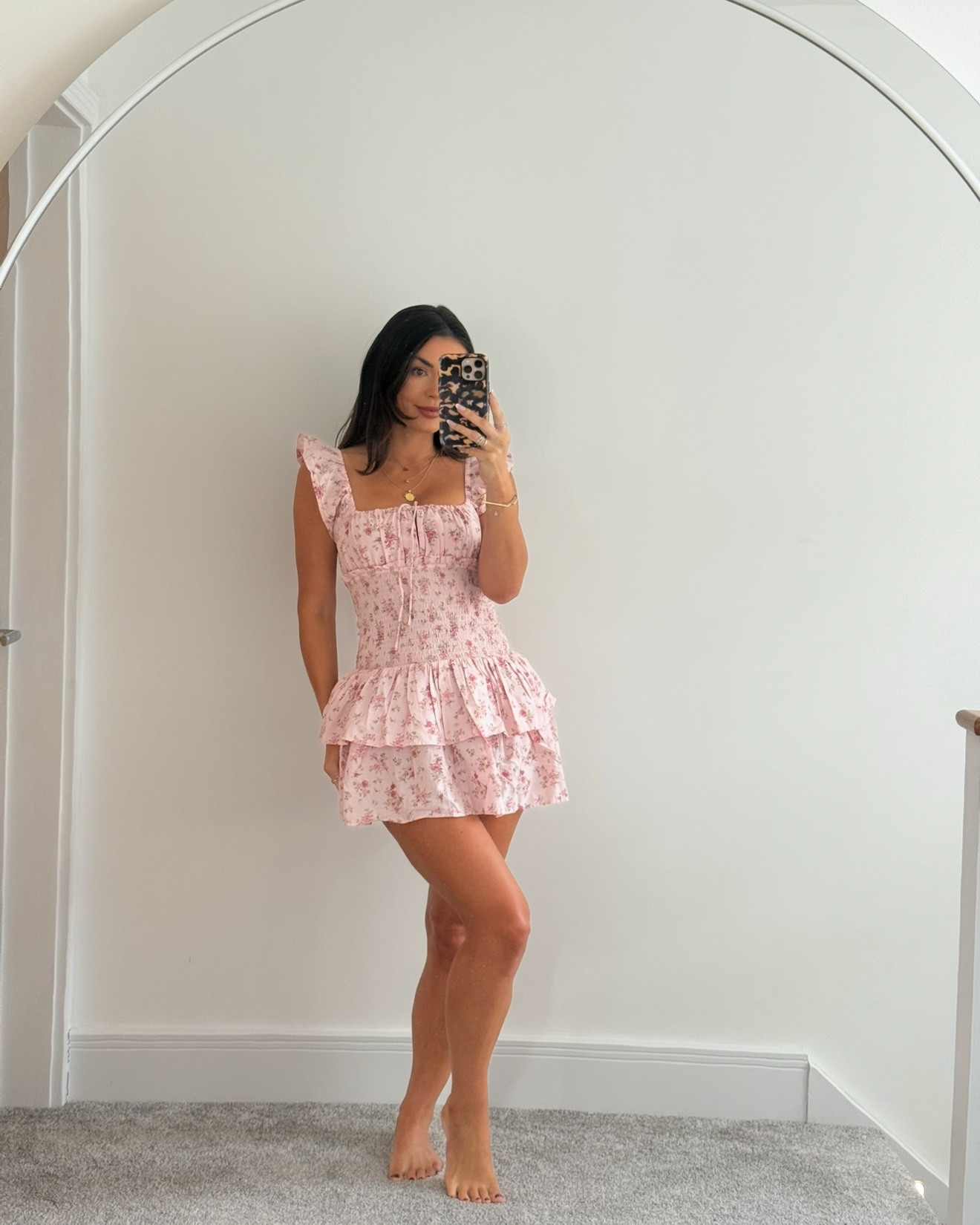 Cutest girly mini dress #minidress #sundress #summerdress #pinkdress

#LTKdresses #LTKsummer #LTKdatenight