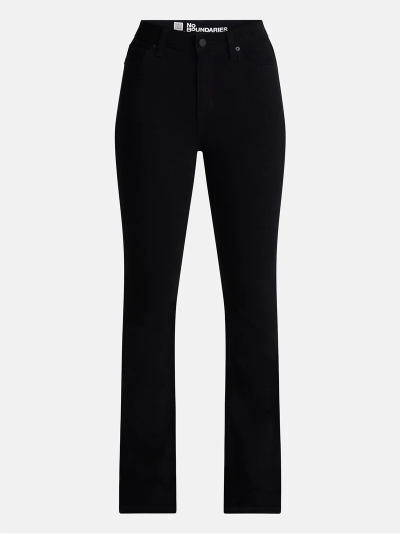 No Boundaries Women's Mid Rise Bootcut Jean, 32" Inseam, Sizes 00-20 | Walmart (US)