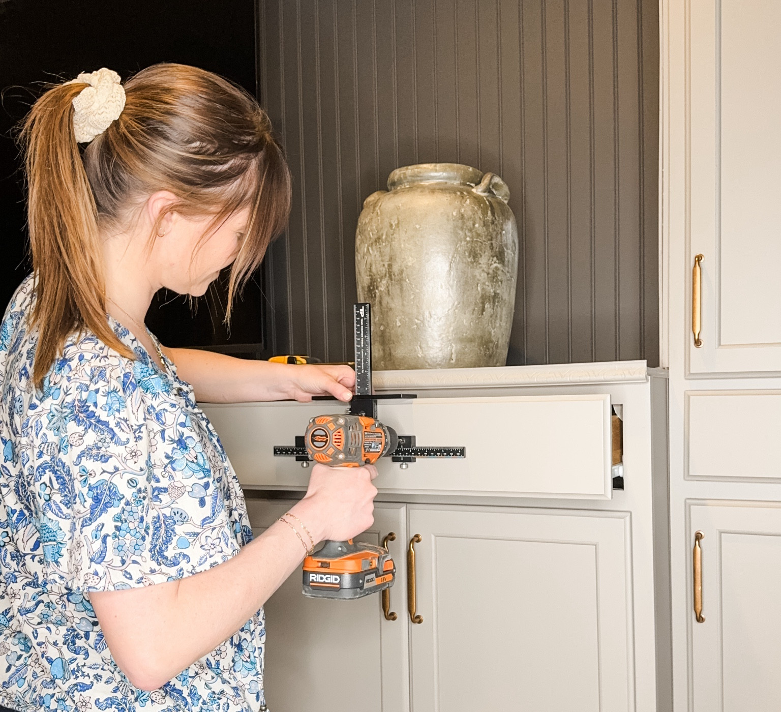 Install your cabinet hardware with ease with this great jig! 

#cabinethardwarejig #cabinethardware #antiquebrass



#LTKHome