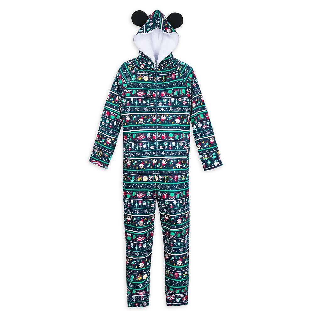 Mickey Mouse Holiday Bodysuit Pajama for Men | Disney Store