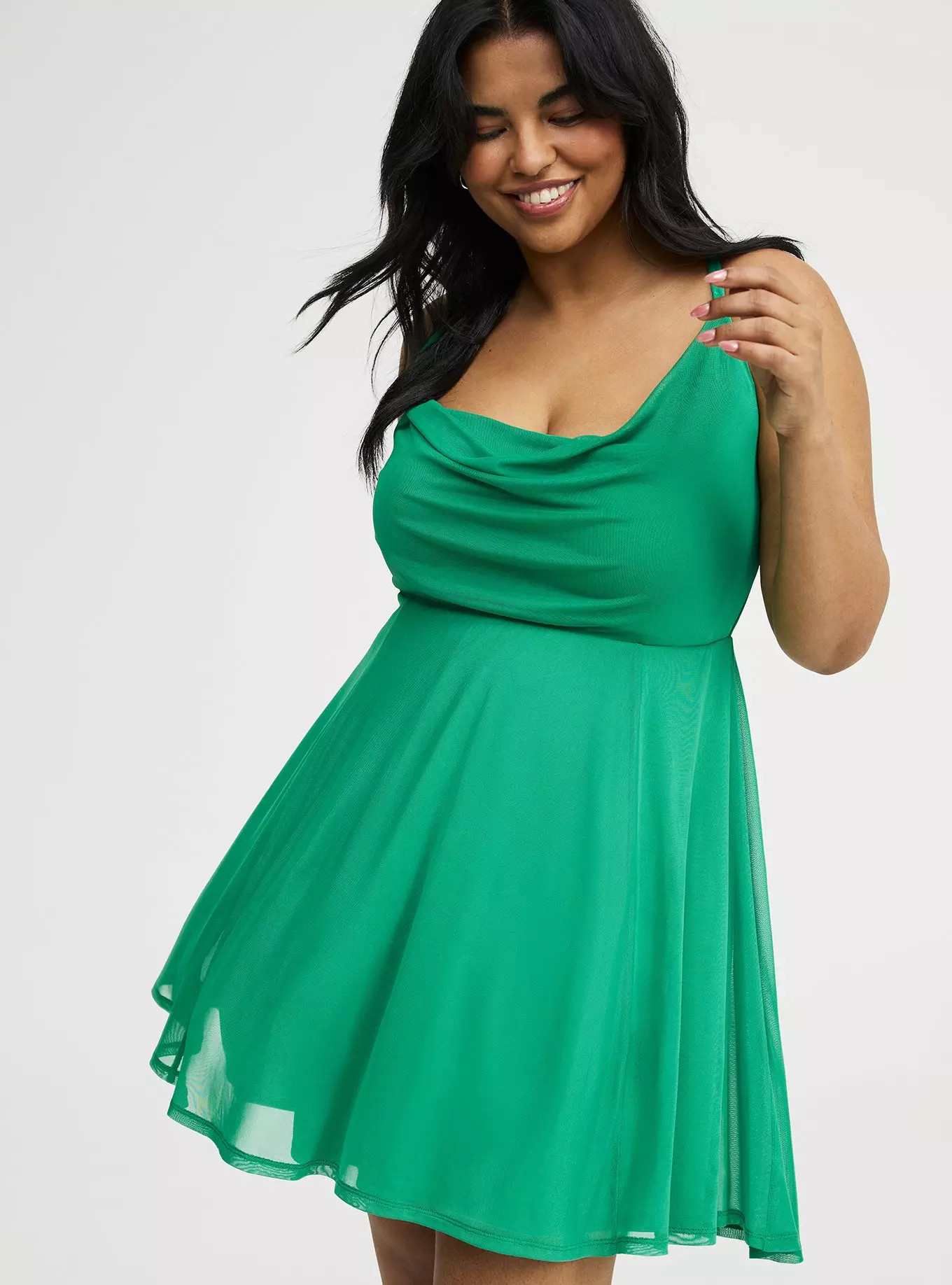 Cross Back Mini Dress | Torrid (US & Canada)