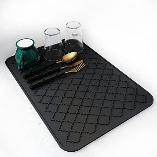 AMOAMI-Dish Drying Mats for Kitchen Counter Heat Resistant Mat Kitchen Gadgets Kitchen Accessorie... | Amazon (US)