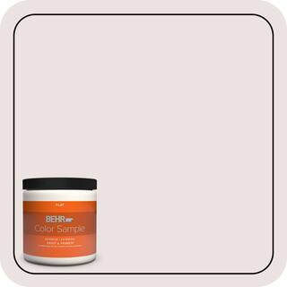 8 oz. #PPL-44 French Heirloom Flat Interior/Exterior Paint & Primer Color Sample | The Home Depot