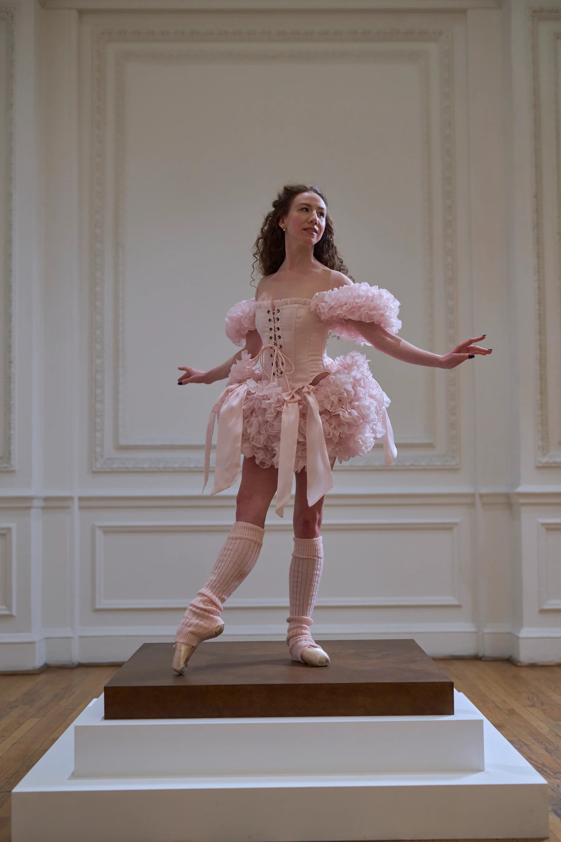 En Pointe Silk Paris Corset | Selkie Collection