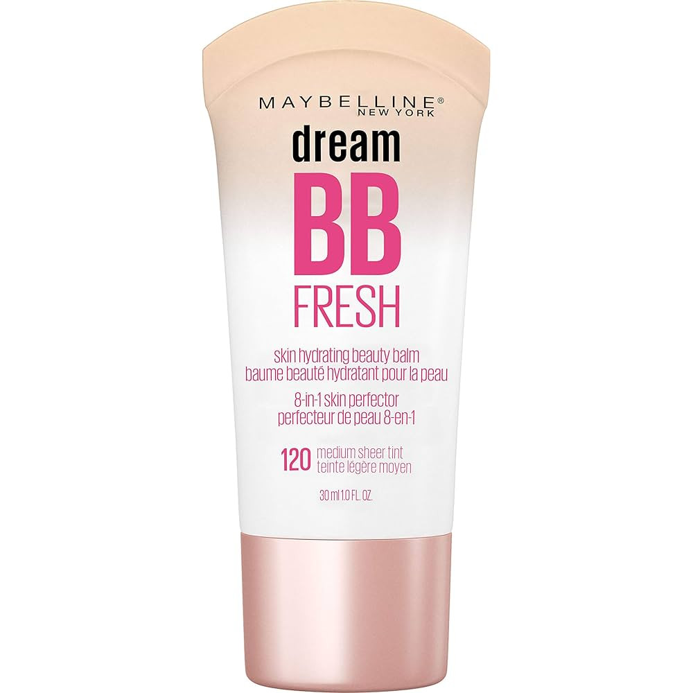 Maybelline Dream Fresh Skin Hydrating BB cream, 8-in-1 Skin Perfecting Beauty Balm with Broad Spe... | Amazon (US)