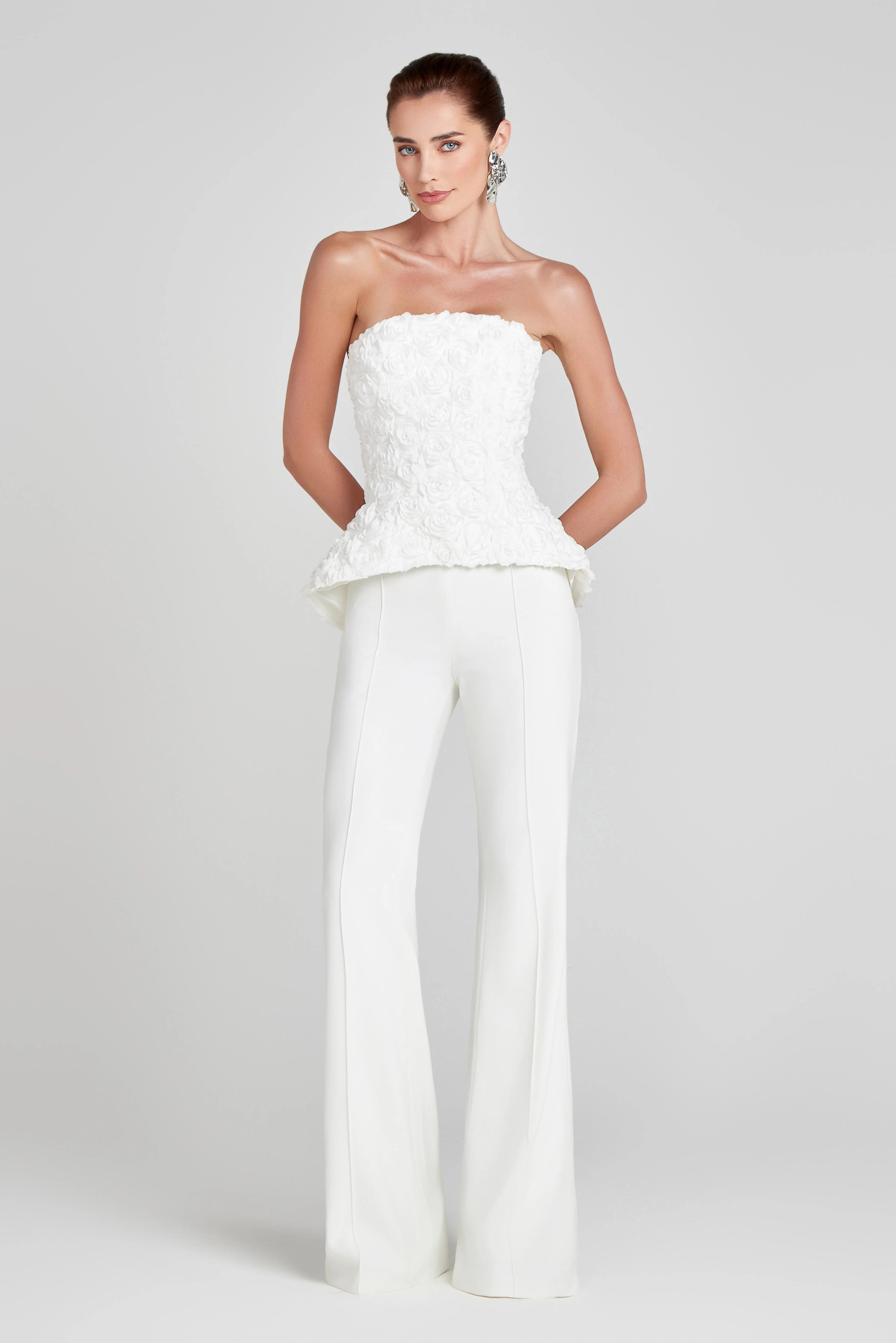 Phoebe White Top | Nadine Merabi