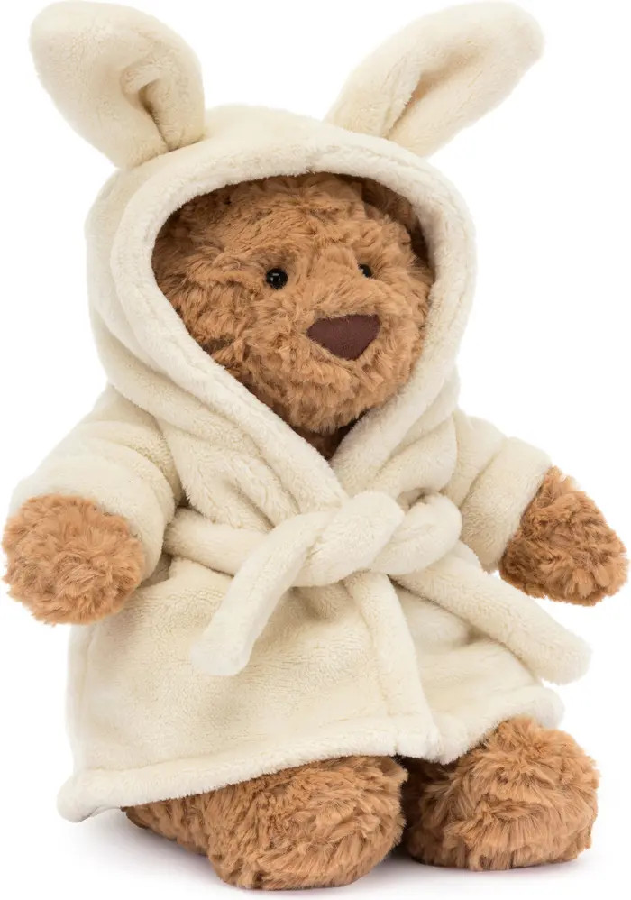Jellycat Bartholomew Bear Bathrobe Stuffed Animal | Nordstrom | Nordstrom