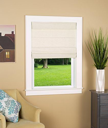 North Country Window Wear Cordless Thermal Backed Top Down Bottom Up Roman Shade 29" W x 64" L - ... | Amazon (US)
