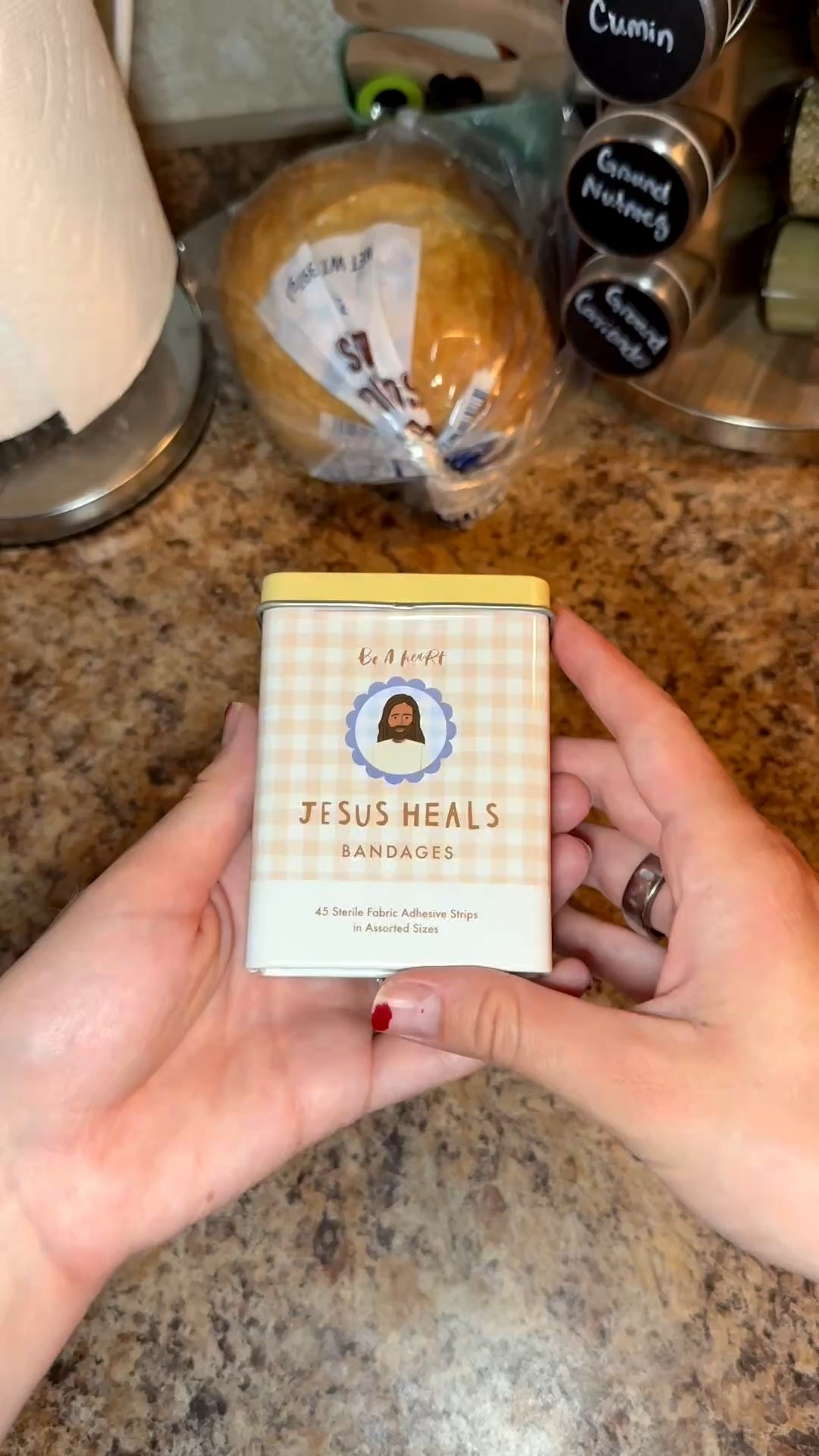 Mom find we’re loving 🤍 These Jesus Band-Aids make toddler boo boos a little less dramatic and a lot cuter.

#LTKKids #LTKdayinmylife