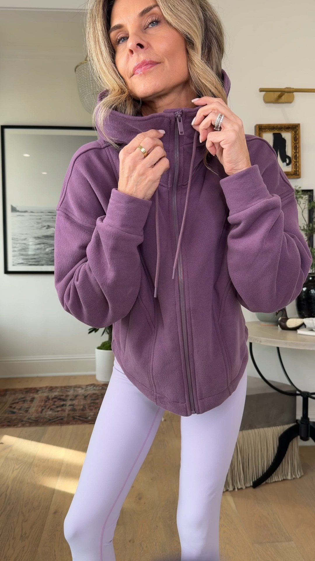 Spanx new fleece hoodie is cozy!! Also acting black wearing XS 

Discount code fashionedlifexspanx (new customers only) 
-full length booty boost leggings sz S reg length
-top with built in bra, sz Small 
I’m 5’6”

@spanx #spanxpartner


#LTKActive #LTKootd #LTKTravel
