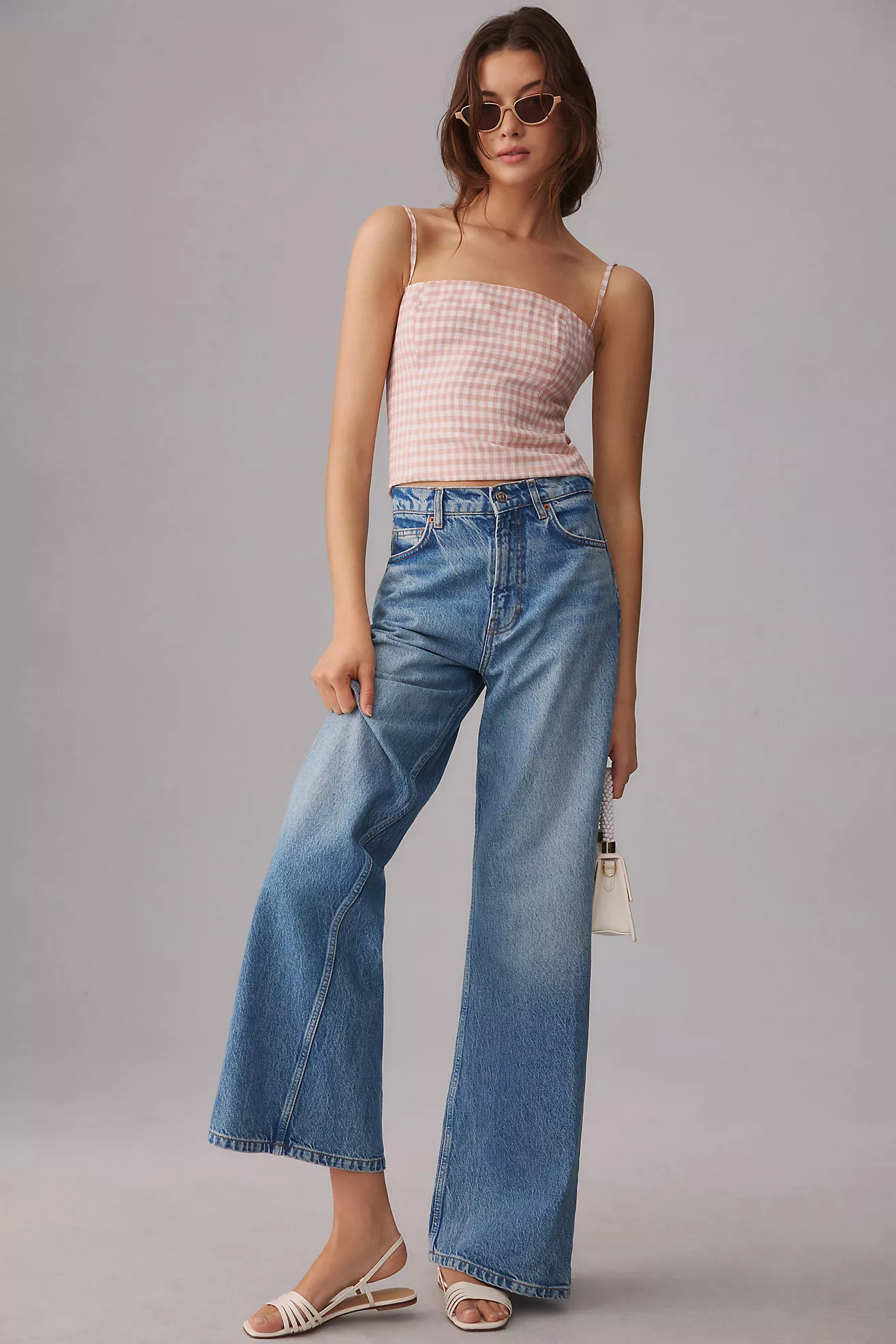 Reformation Cary High-Rise Wide-Leg Jeans | Anthropologie (US)