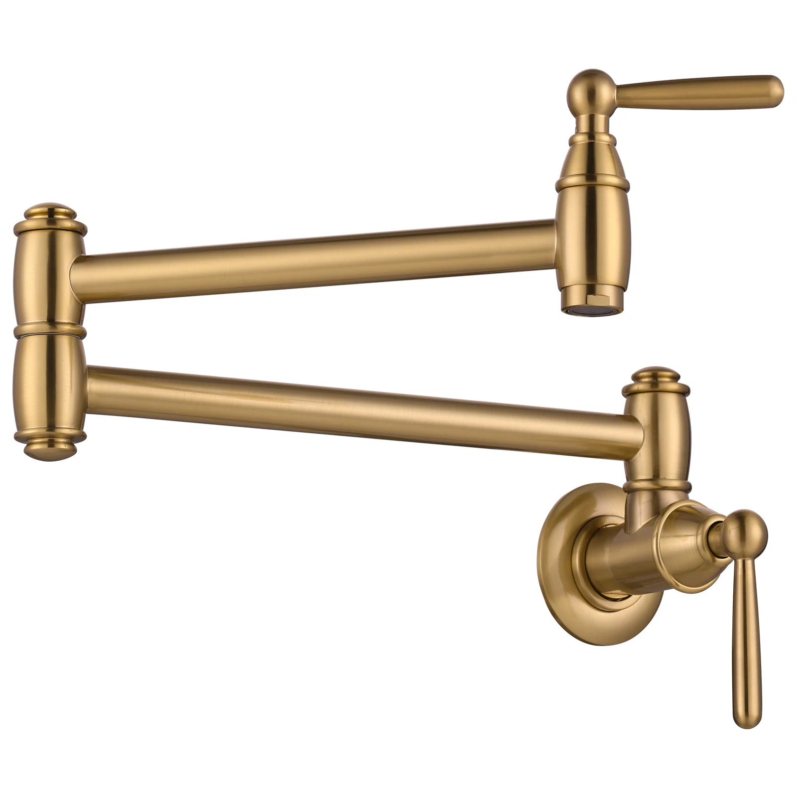 Wall Mounted Brass Pot Filler with 2 Handles 2314900G-WF | Wayfair North America