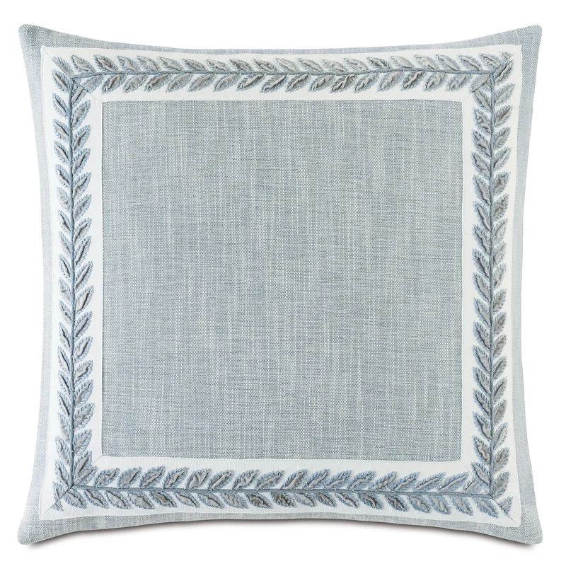 Amberlynn Mitered Leaf Decorative Square Pillow Cover & Insert | Wayfair North America