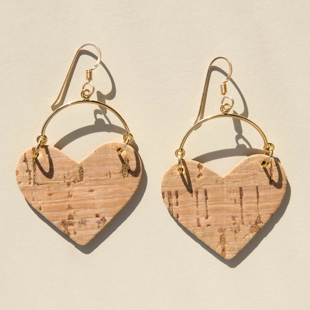 Gold Cork Lover | Nickel and Suede