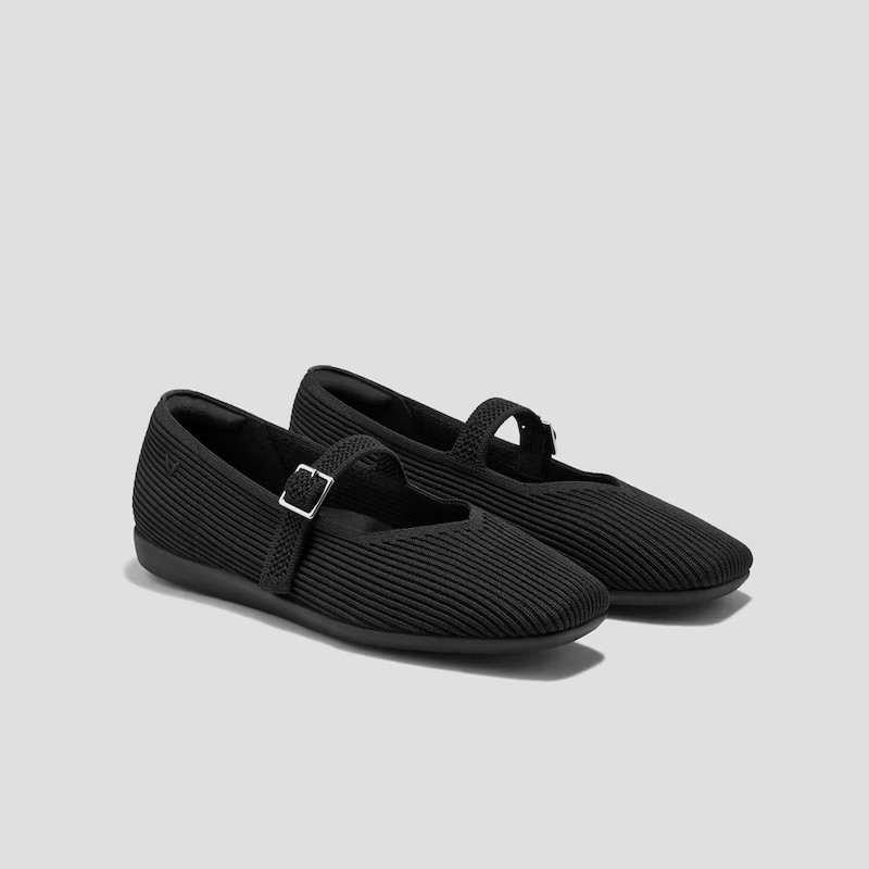 Lightweight Square-Toe Mary-Jane (Margot Walker Mary-Jane) | VIVAIA