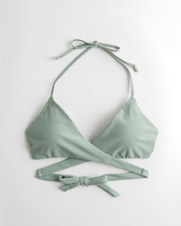 Wrap Triangle Bikini Top | Hollister (US)