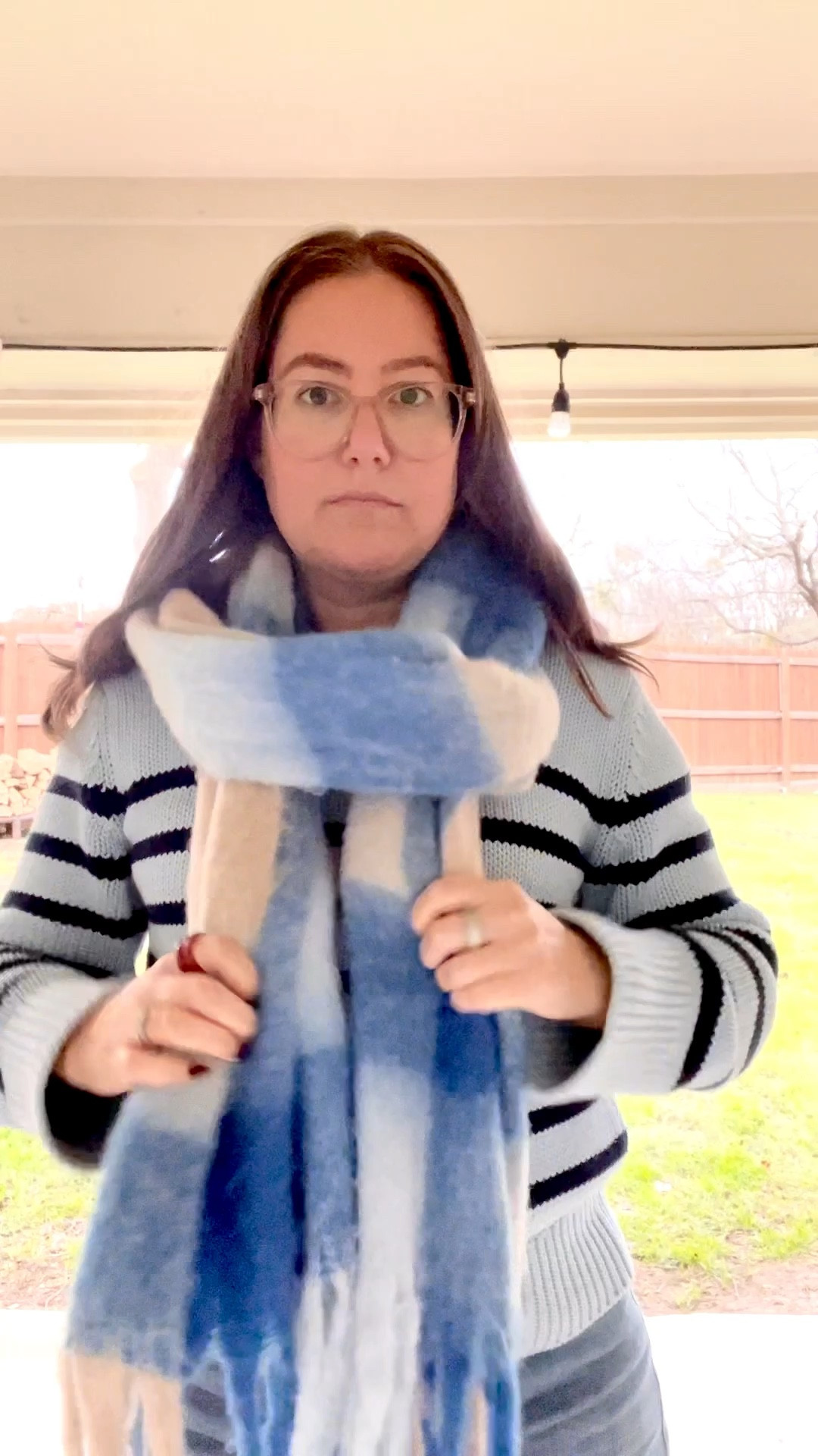 This is the ultimate cozy-chic winter uniform. I'm wearing my favorite splurge-worthy cotton sweater from Rails, paired perfectly with my classic Citizens of Humanity jeans. Topped off with the warmest, coziest scarf I've ever found from Amazon.

It's the perfect balance of luxury investment pieces and affordable staples. Shop this entire elevated cold-weather look.

#LTKootd #LTKmomlife #LTKdayinmylife