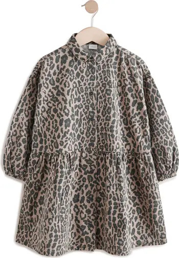 NEXT Kids' Leopard Shirtdress | Nordstrom | Nordstrom