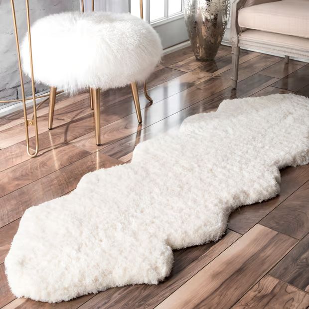 Natural Double Pelt Area Rug | Rugs USA