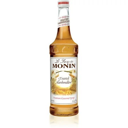 Monin - Toasted Marshmallow Syrup, Flavor of Campfire Treats, Natural Flavors, Great for Mochas, Shakes, Cocoas and Cocktails, Non-GMO, Gluten-Free (750 ml, 25.4 fl.oz) | Walmart (US)