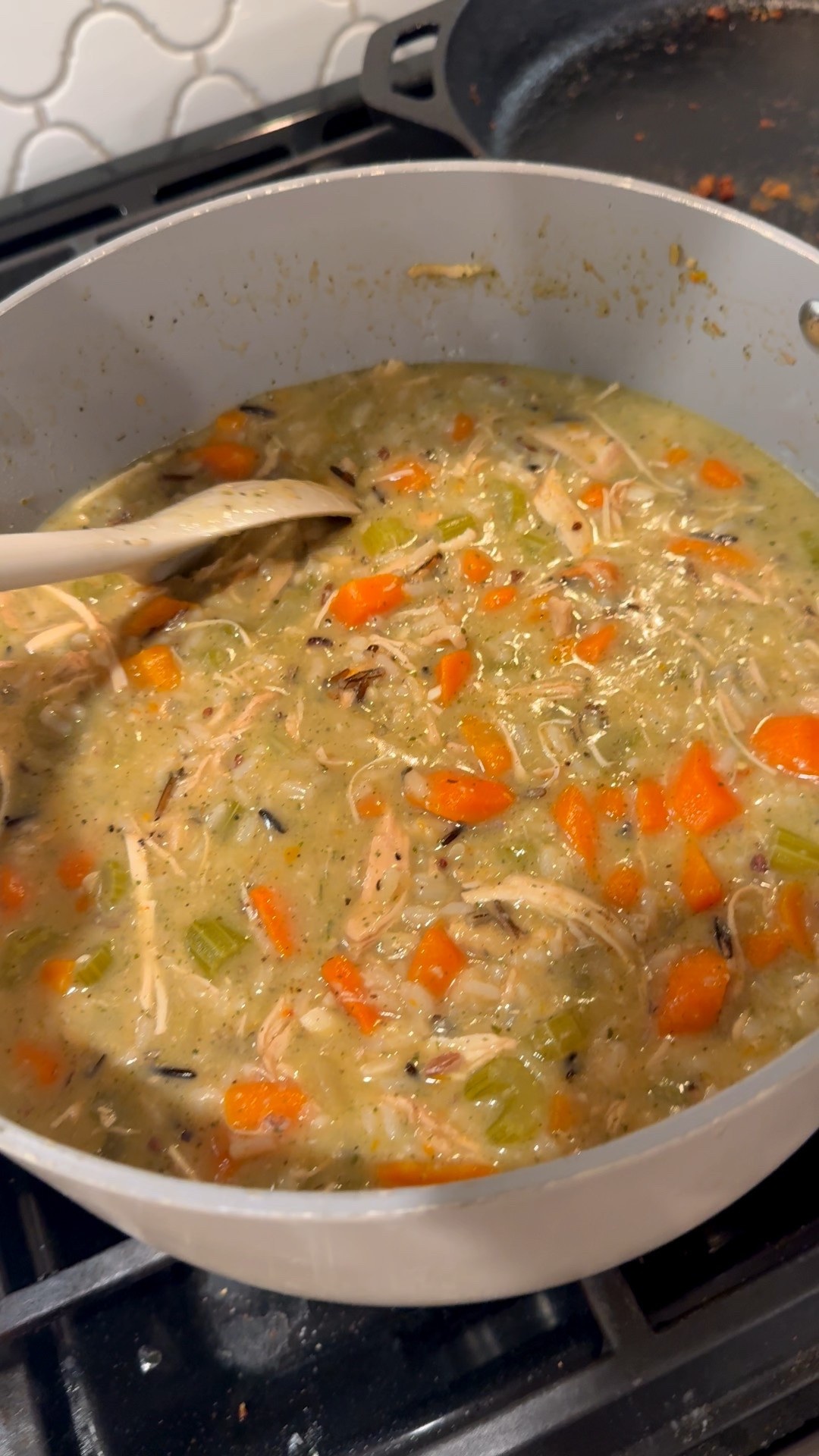 It’s soup season! 🥣 This chicken and wild rice soup was healthy and hearty. I subbed the heavy cream for coconut cream. Let me know if you try it! 

#LTKGiftGuide #LTKfoodie #LTKdayinmylife