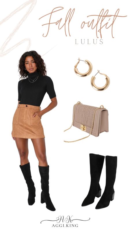 Fall outfit from Lulus 

#lulus #falloutfit #fall #skirt #boots 

#LTKfindsunder50 #LTKfindsunder100 #LTKstyletip