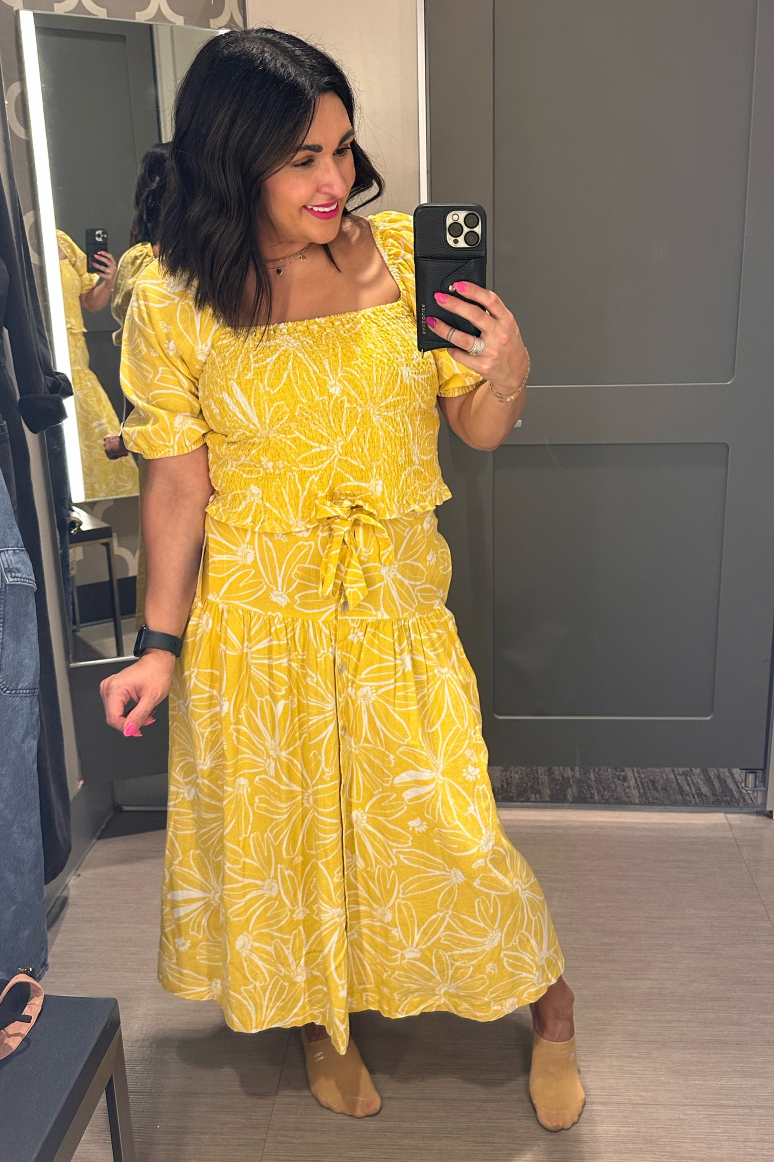 This two piece yellow dream is perfect for any occasion. Wear the top with jeans and a heel or the skirt to work. Either way you can’t go wrong 💁🏽‍♀️ (medium in top and bottom) 

#LTKfindsunder50 #LTKstyletip #LTKSpringSale